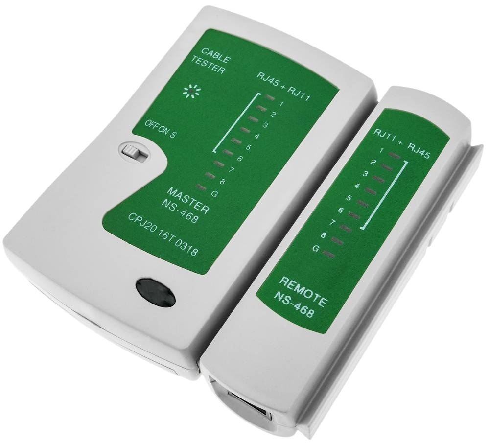 Тестер кабеля Master BS-468 LAN RJ45 RJ11