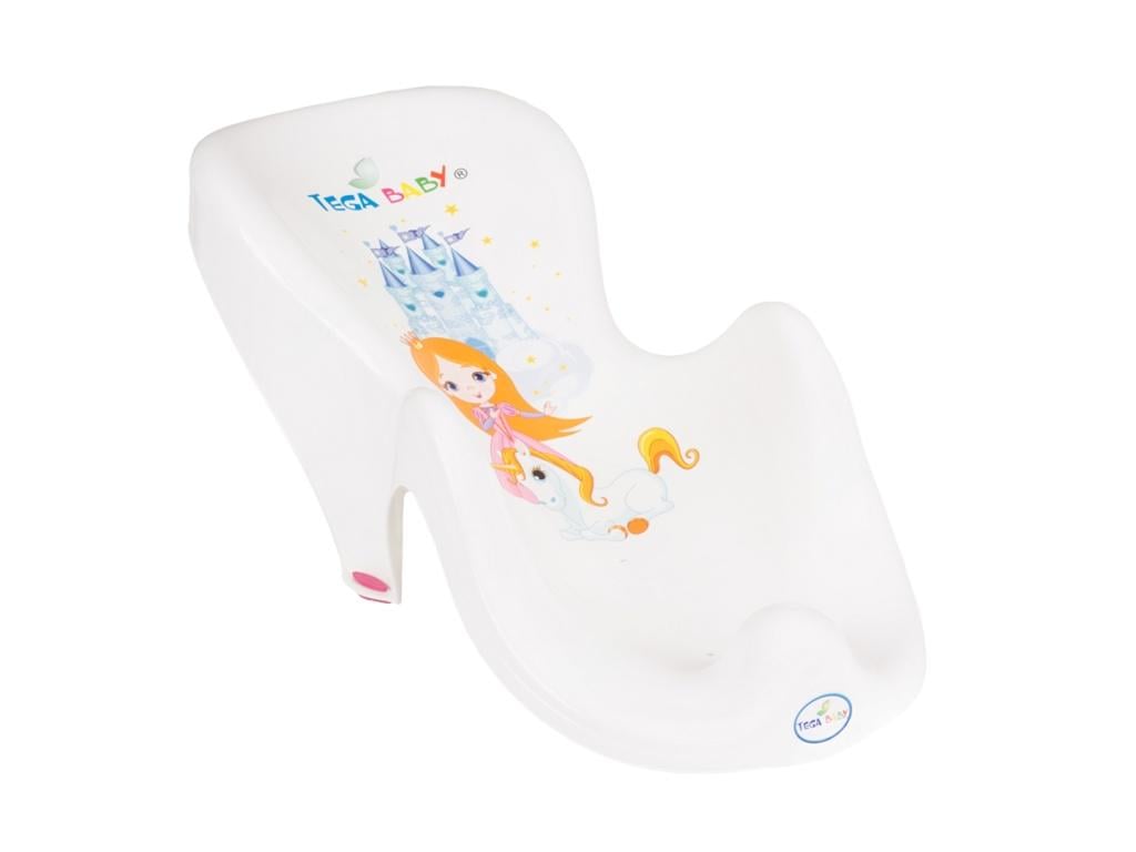 Гірка для купання Tega baby Принцеса з пластику 47 см Білий (150-98-LP-003-103)