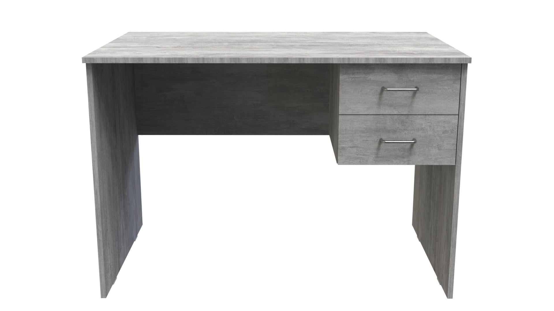 Стол компьютерный Ferrum-decor Винсент ДСП 16 мм 750x1100x700 мм Бетон (FRD-104811)