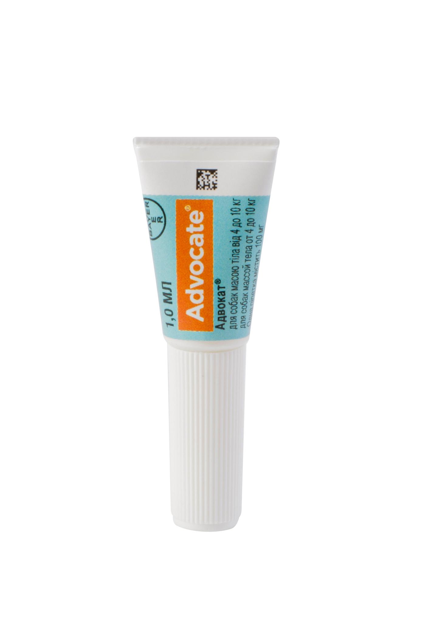 Краплі Bayer Адвокат від заражень ендо та екто паразитами для собак 4-10 кг 3 піпетки (4007221037392/4007221017530) - фото 3 Краплі Bayer Адвокат від заражень ендо та екто паразитами для собак 4-10 кг 3 піпетки (4007221037392/4007221017530) - фото 3