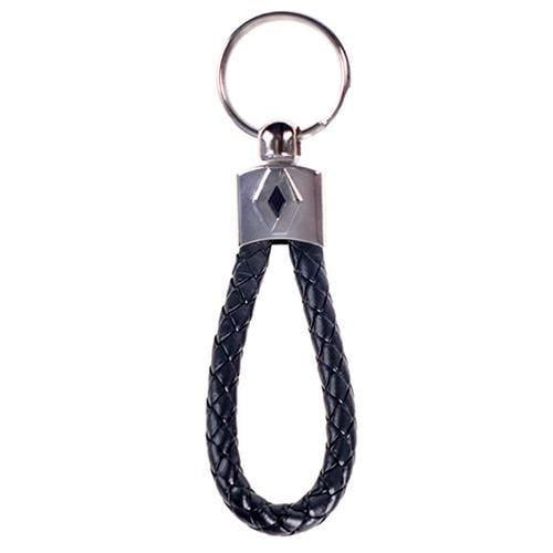 Брелок Renault искусственная кожа плетёный