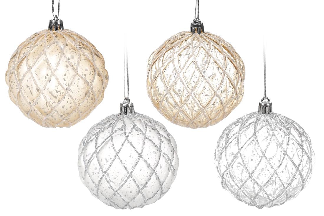 Шар новогодний BonaDi D-8 см 12 шт. (898-104) Шар новогодний BonaDi D-8 см 12 шт. (898-104)