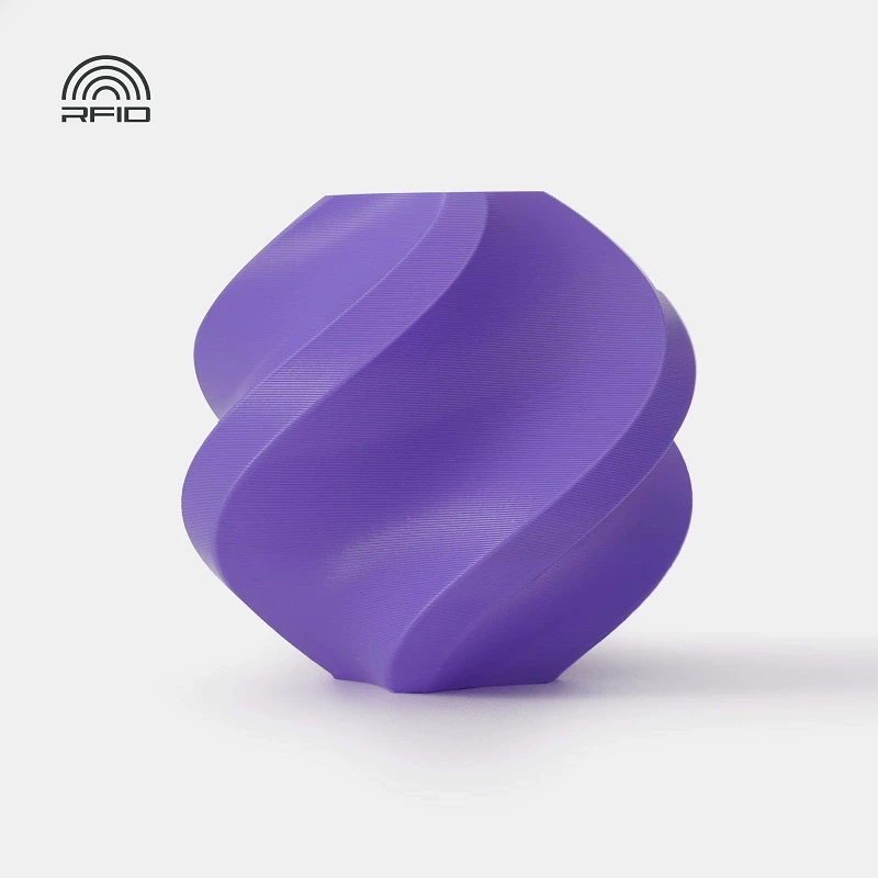 Пластик Bambu Lab PLA Basic с RFID меткой и катушкой Purple (10700) Пластик Bambu Lab PLA Basic с RFID меткой и катушкой Purple (10700)