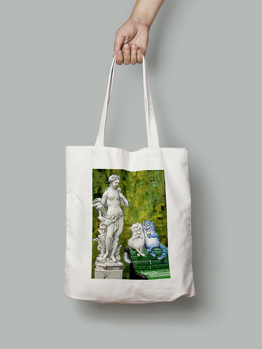 Эко-сумка В Летнем саду шопер (rinaz_20162225019_Bag)