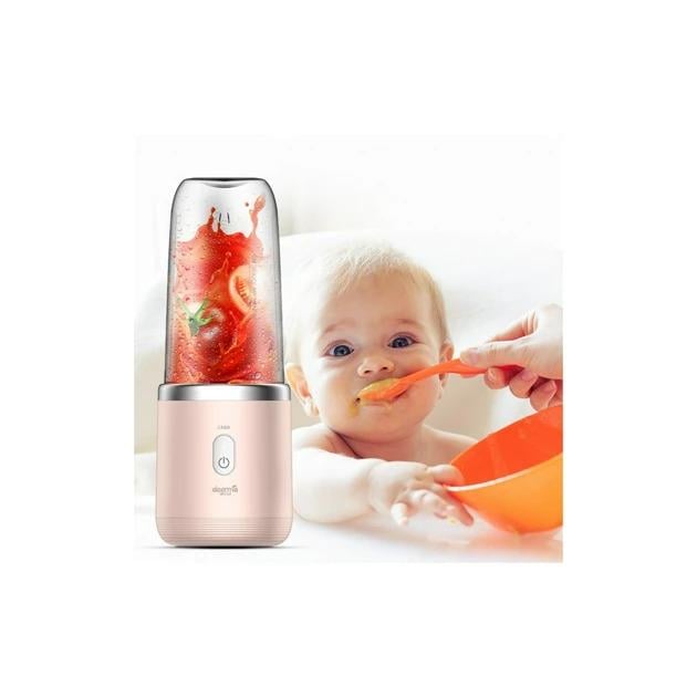 Фітнес-блендер Deerma Juice Cup портативний акумуляторний Pink (DEM-NU05) - фото 8