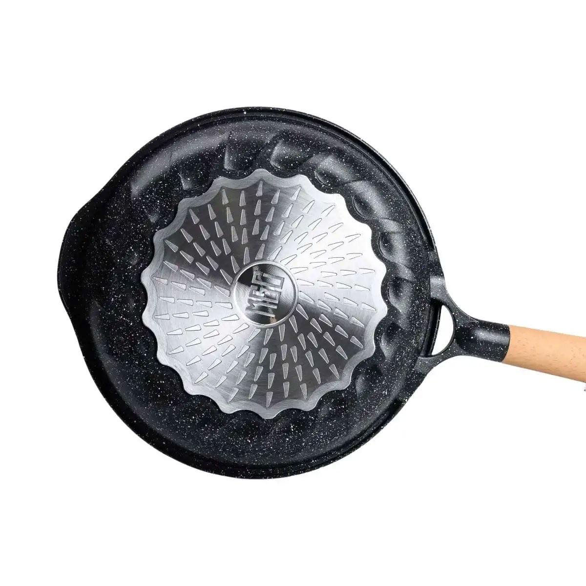 Сковорода універсальна MGC алюмінієва з антипригарним покриттям 28 см Чорний (2358506311) - фото 6 Сковорода універсальна MGC алюмінієва з антипригарним покриттям 28 см Чорний (2358506311) - фото 6