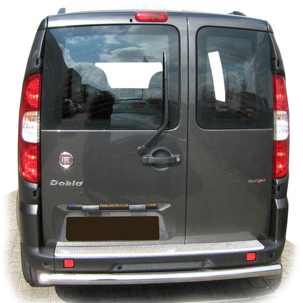 Задняя дуга AK002 CAN для Fiat Doblo I 2005-2010 гг. нержавеющая сталь Хром