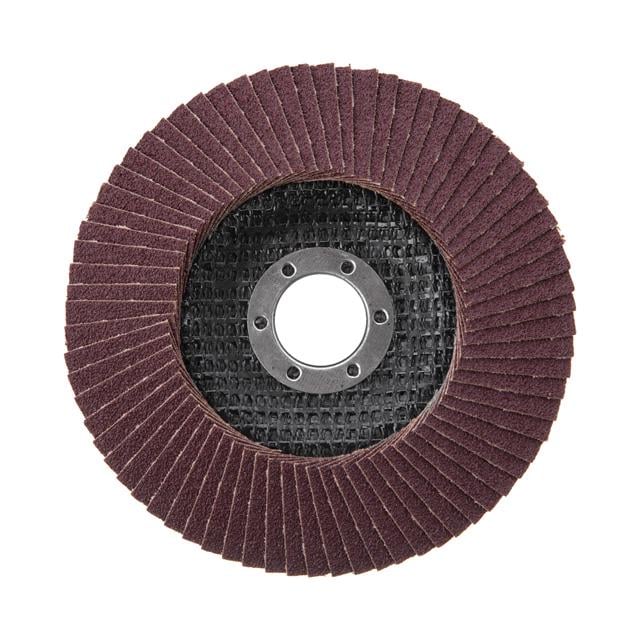 Диск шліфувальний пелюстковий Intertool 125x22 мм зерно K120 (BT-0212) - фото 2 Диск шліфувальний пелюстковий Intertool 125x22 мм зерно K120 (BT-0212) - фото 2