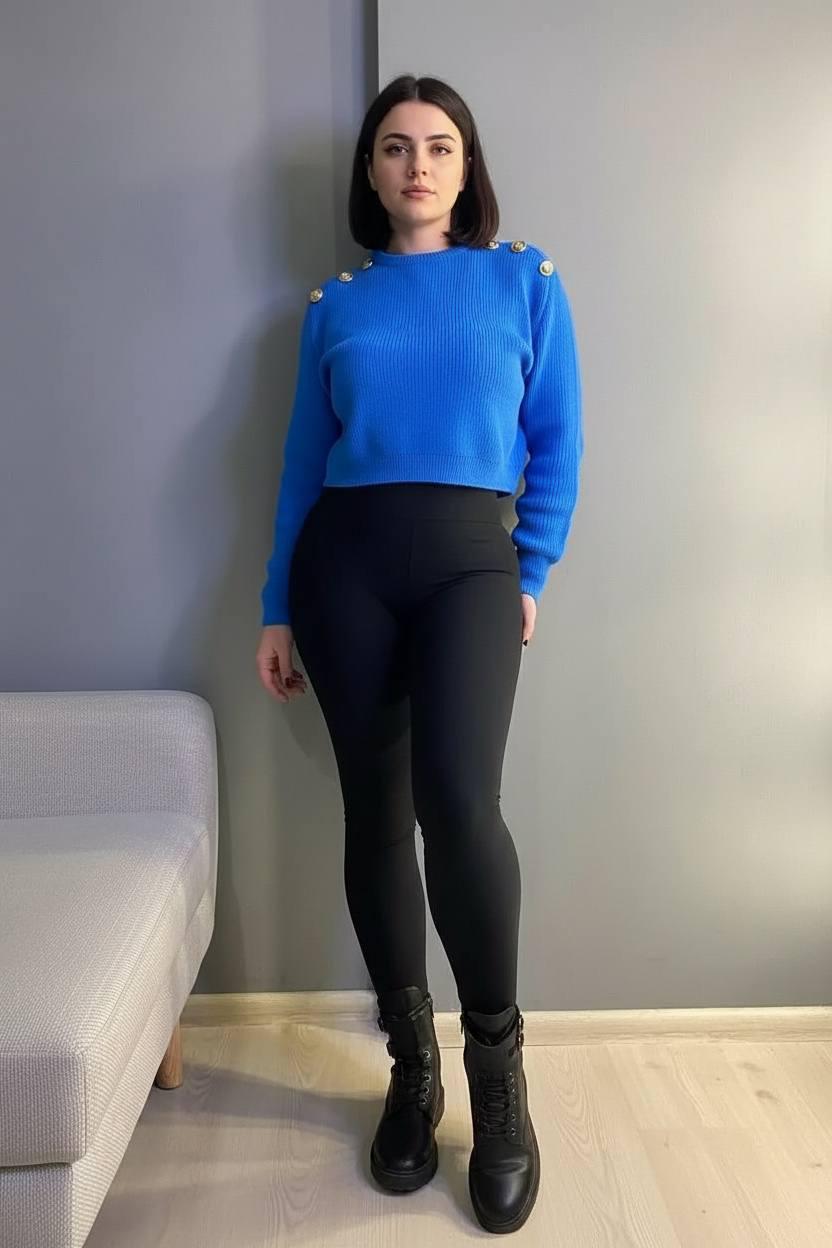 Лосины женские LADY HUREM 2116 ластик дайвинг широкий пояс утепленные 4XL Черный (1104) Лосины женские LADY HUREM 2116 ластик дайвинг широкий пояс утепленные 4XL Черный (1104)