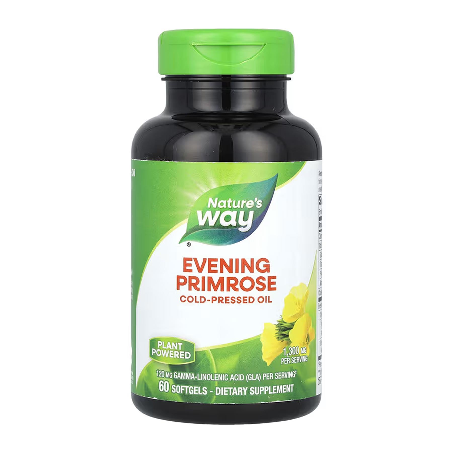 Олія примулі вечірньої Nature's Way Evening Primrose Oil 1300 мг 60 капс. Олія примулі вечірньої Nature's Way Evening Primrose Oil 1300 мг 60 капс.