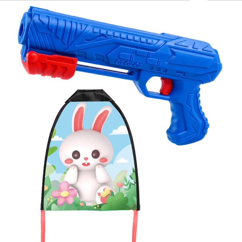 Дитячий пістолет-повітряний змій 592 Rabbit/Blue (00000079519_6)
