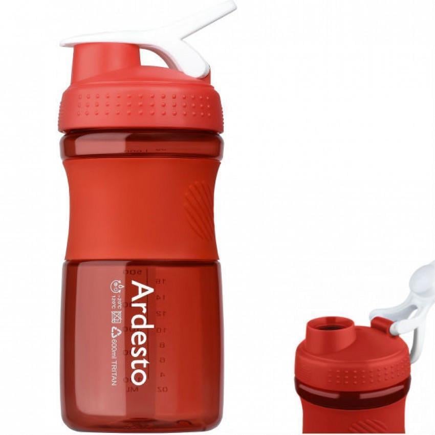 Бутылка для воды Ardesto AR2202TR Smart Bottle 600 мл Красный (1272992554)