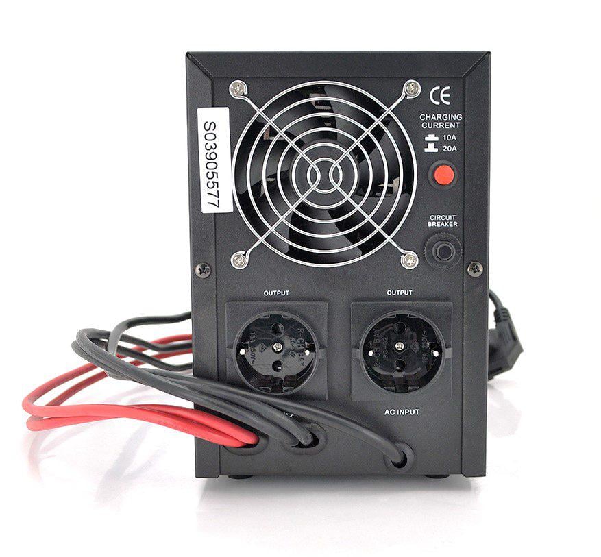 Джерело безперебійного живлення Europower PSWEPB-TW12 із правильною синусоїдою 500VA 300W АКБ 12В заряд 5/10А (59092) - фото 3 Джерело безперебійного живлення Europower PSWEPB-TW12 із правильною синусоїдою 500VA 300W АКБ 12В заряд 5/10А (59092) - фото 3