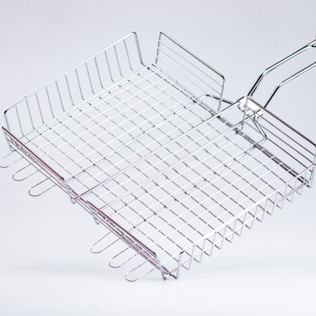 Решітка для гриля та барбекю GRILL глибока універсальна з накладкою прямокутна 42х31 см (HP458RESH) - фото 12 Решітка для гриля та барбекю GRILL глибока універсальна з накладкою прямокутна 42х31 см (HP458RESH) - фото 12