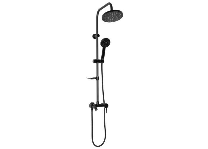 Душовий гарнітур Rea LUIS Чорний (Rea-P7005)