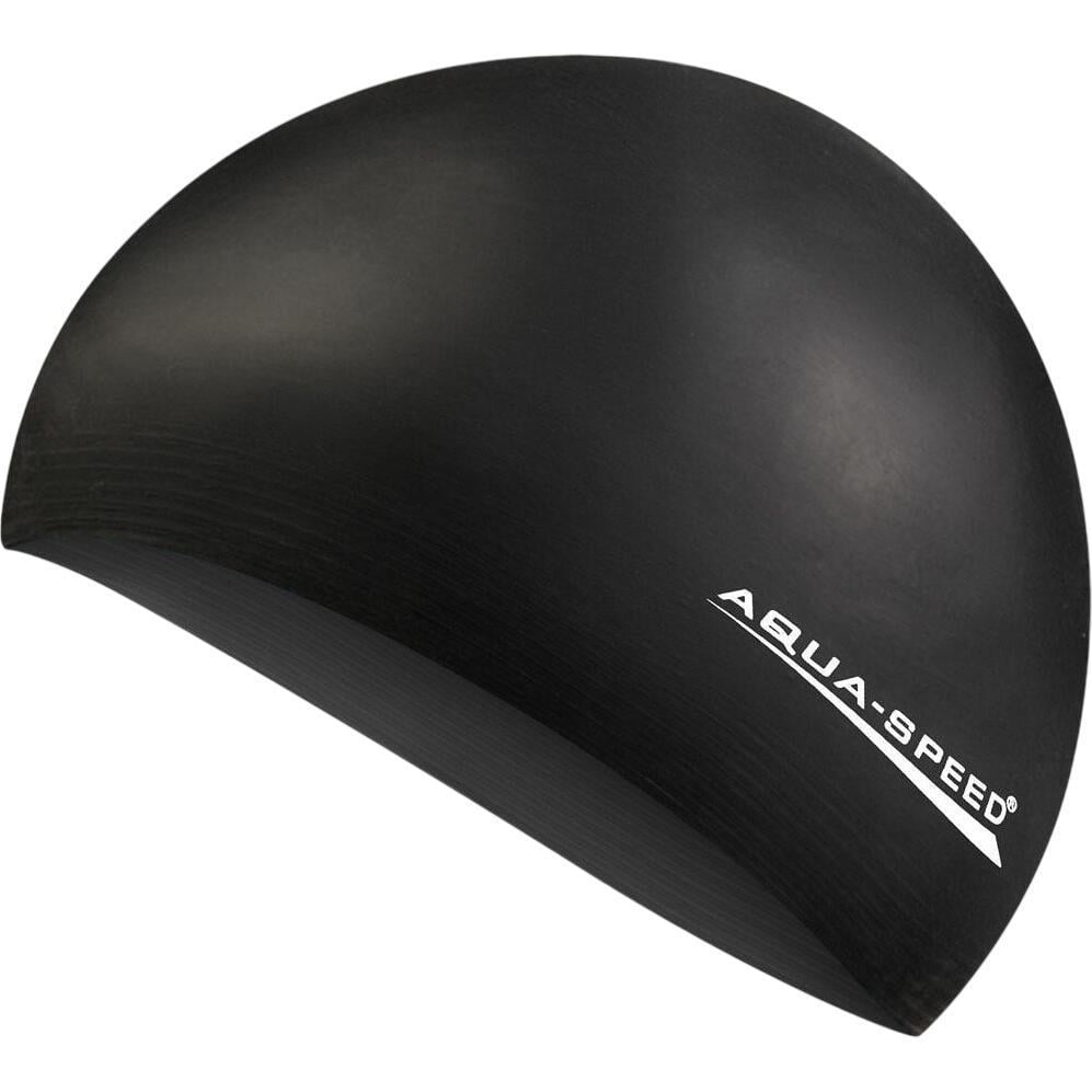 Шапочка для плавания Aqua Speed SOFT LATEX Черный (122-07)