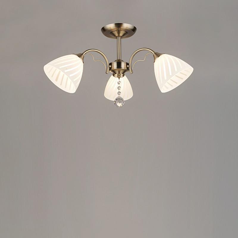 Люстра стельова Light House SR-17030/3 AB D570хH330 Бронзовий (16109)