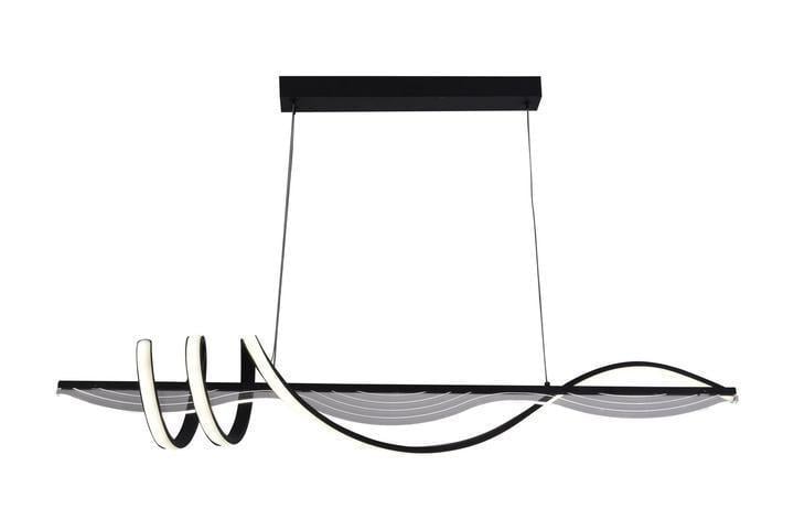 LED-люстра подвесная Sirius с пультом 3000/6500К IP20 LCD3088 BK 62W Черный (28686169)