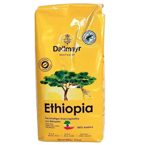 Кава в зернах Dallmayr Ethiopia 500 г (21247924)