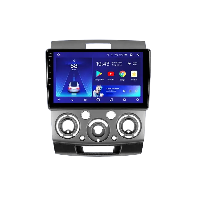 Магнитола штатная Teyes CC2 PLUS 3/32 GB Ford Ranger 2 Everest 20 Din2006-2011 9"