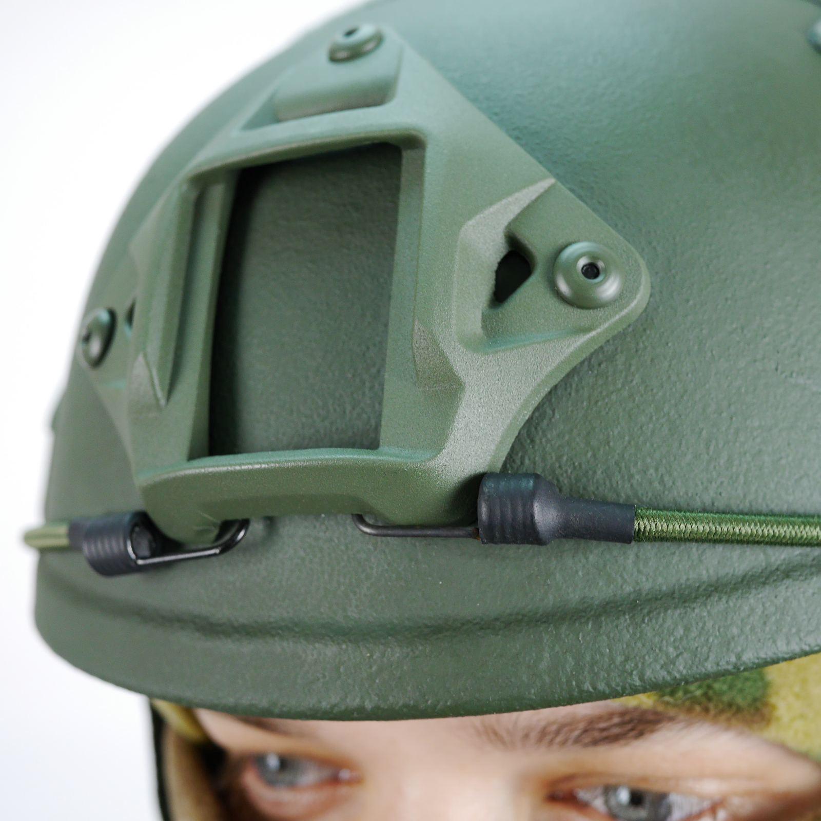 Шолом балістичний FAST Helmet 1 клас захисту ДСТУ рівня NIJ IIIA Olive - фото 10