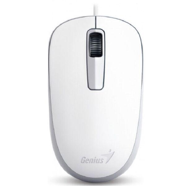 Мышь компьютерная Genius DX-125 Белый (31010106102)