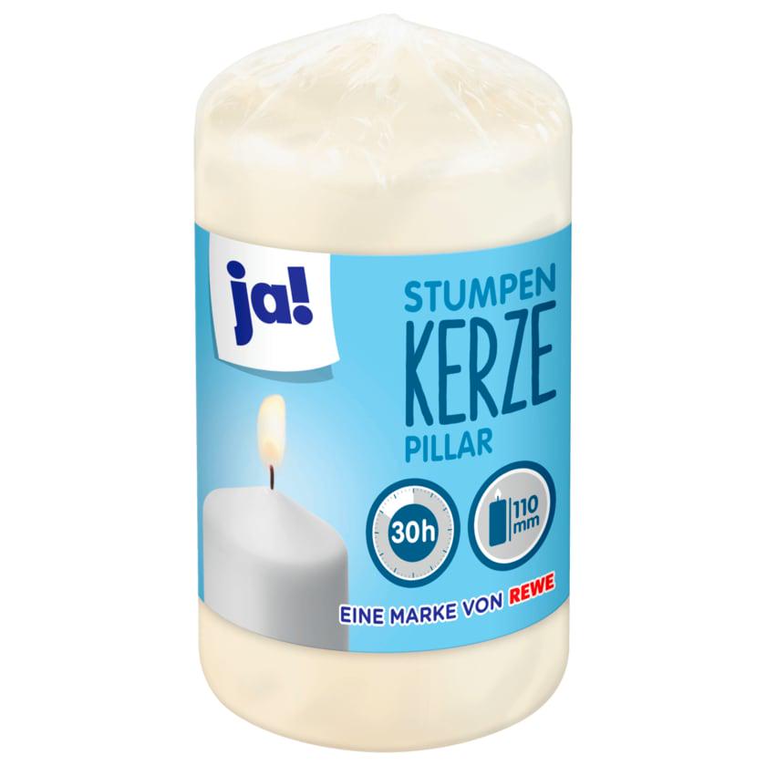 Свеча стоблик Ja! 110/58 Бежевый (1752355953)