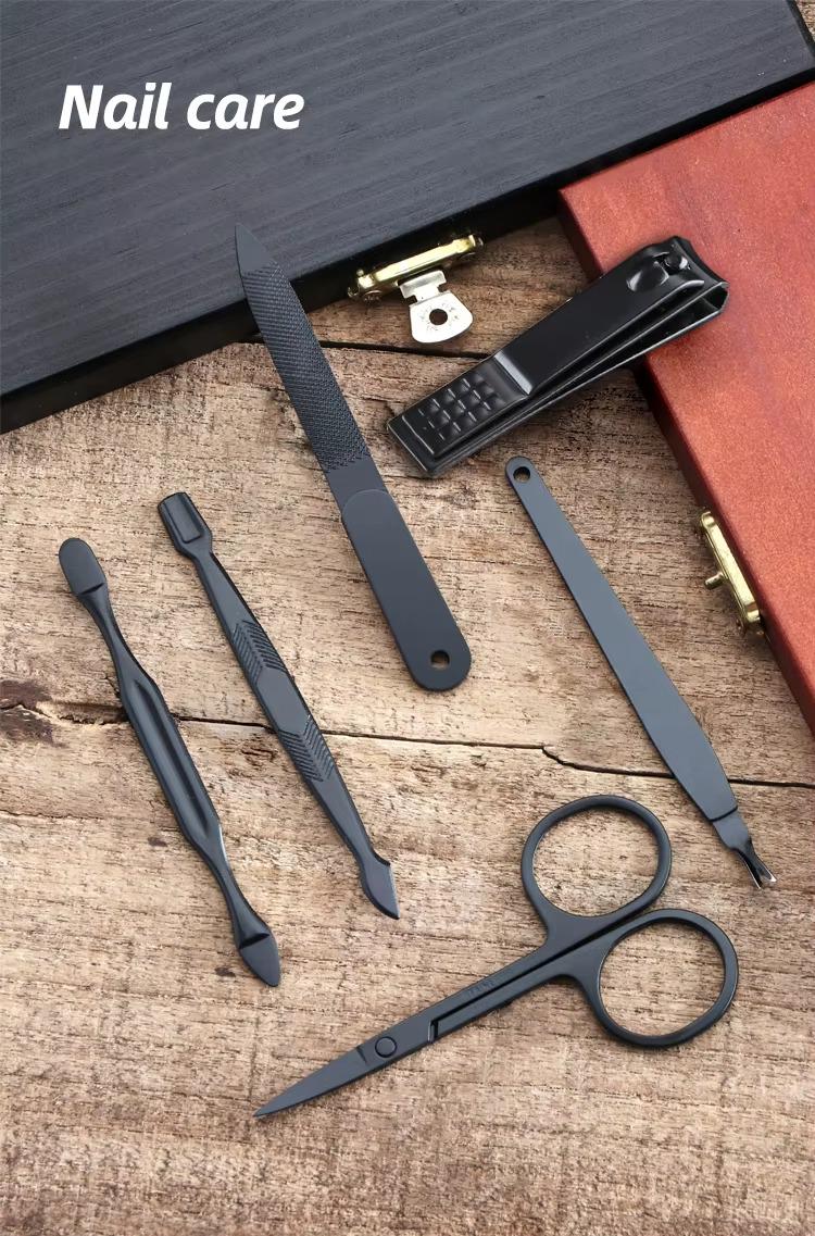 Набір інструментів для манікюру та педикюру 18 шт. Чорний - фото 7 Набір інструментів для манікюру та педикюру 18 шт. Чорний - фото 7