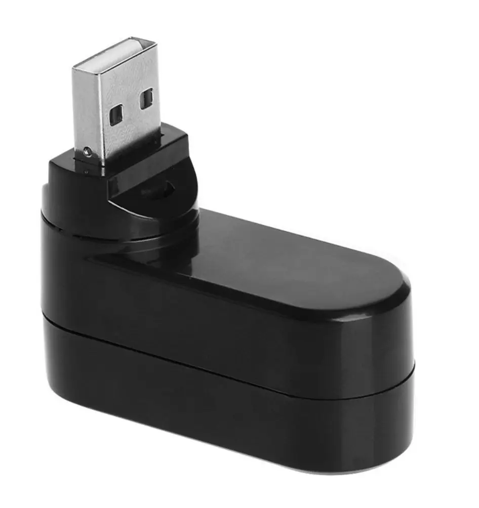 Хаб A019 з поворотним штекером USB 2.0 (00659)