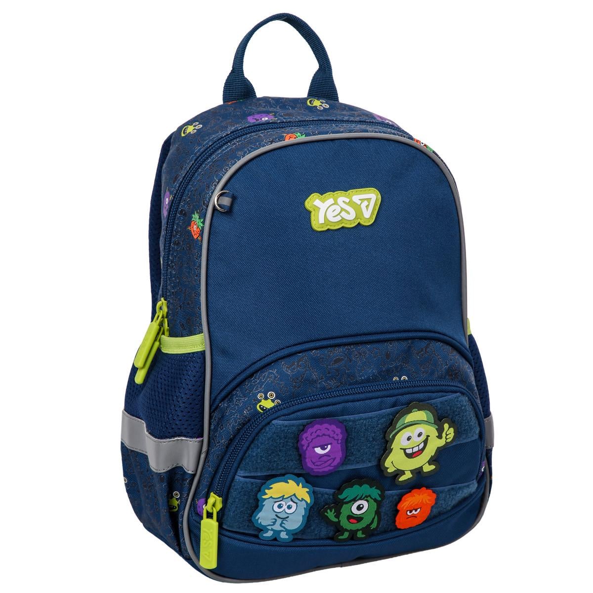 Рюкзак детский YES Monsters K-34XS для мальчика 31 см (550447)