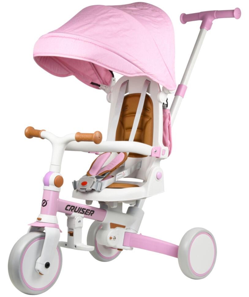Біговел Tri-cycle 6in1 Cruiser Milano 002 Рожевий - фото 1 Біговел Tri-cycle 6in1 Cruiser Milano 002 Рожевий - фото 1