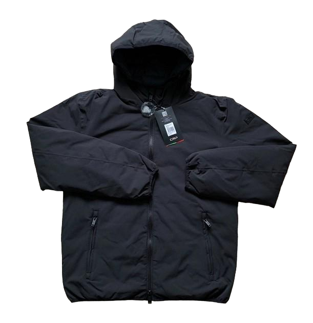 Куртка чоловіча CMP JACKET REVERSE FIX HOOD 2XL Чорний (32K3177-U901 2XL)