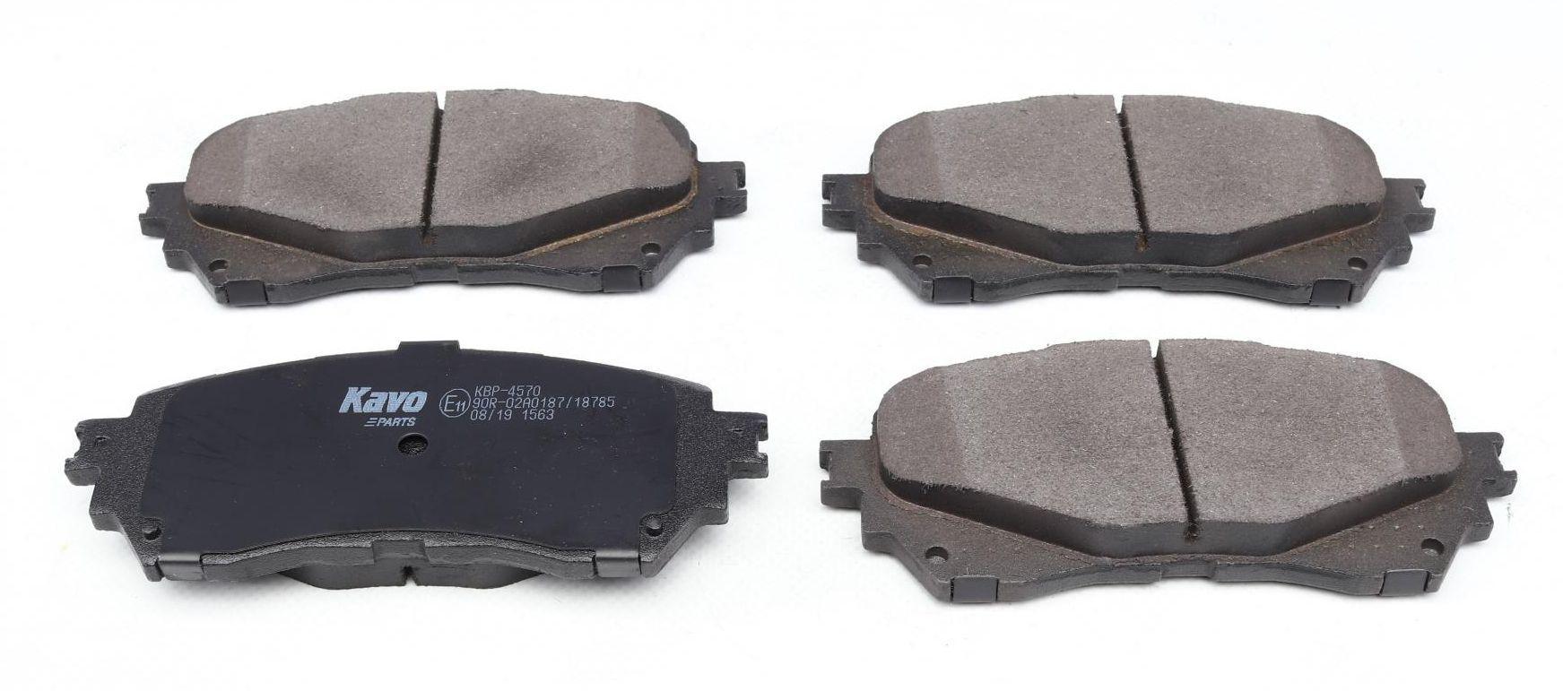 Колодки тормозные передние KAVO PARTS Mazda 6 12- Akebono (KBP-4570 KAVO PARTS)