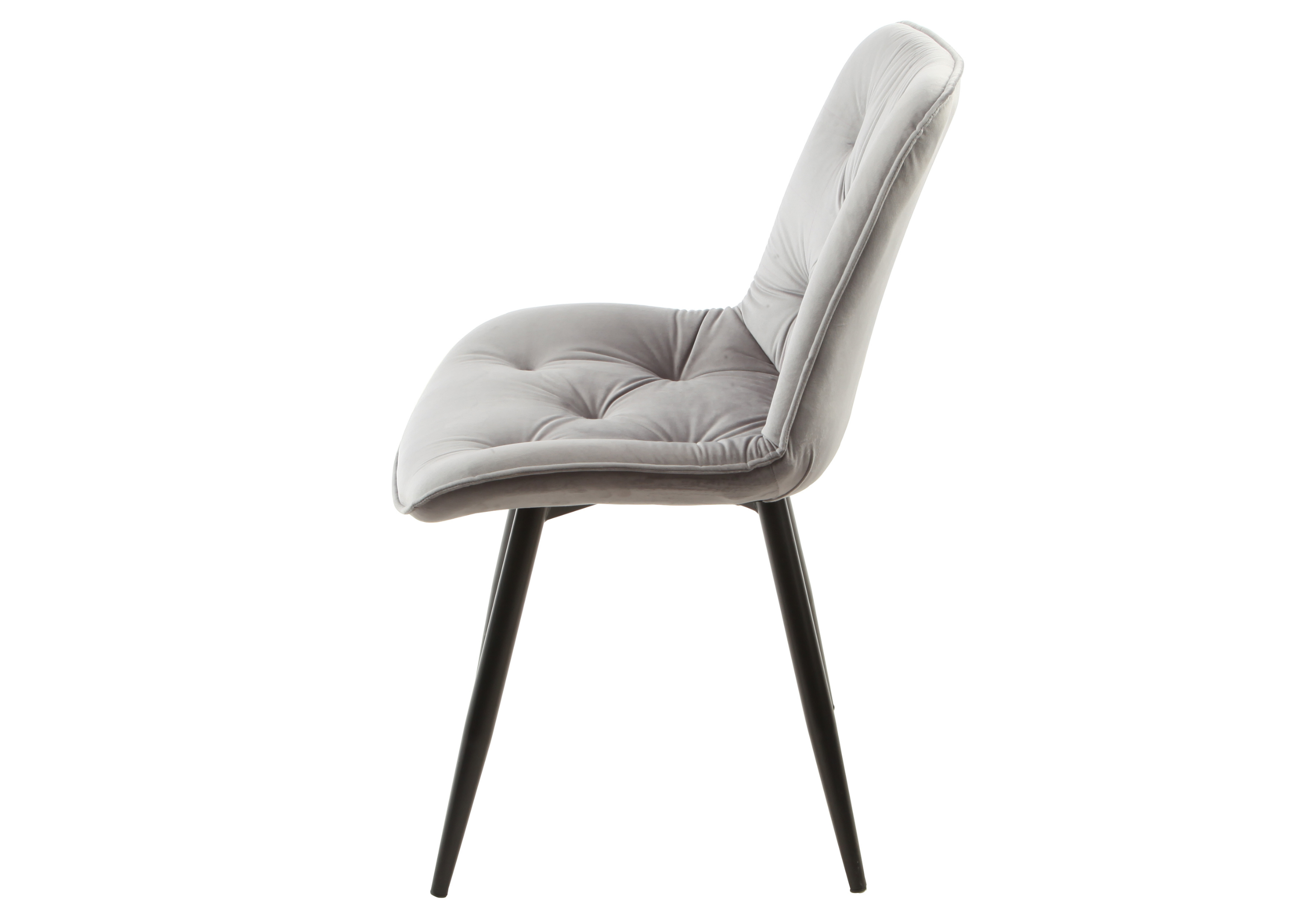 Стул Intarsio Style Черный/Светло-серый (8815510) - фото 2 Стул Intarsio Style Черный/Светло-серый (8815510) - фото 2