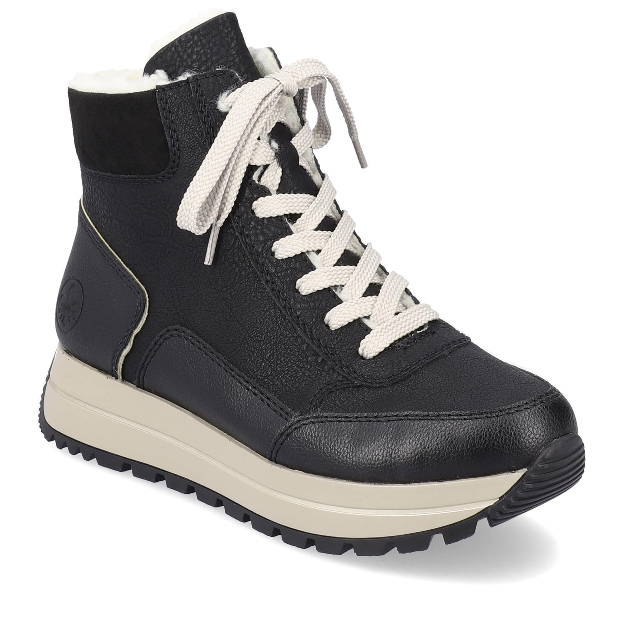 Ботинки женские зимние RIEKER повседневные р. 40 Черный (013771-40)