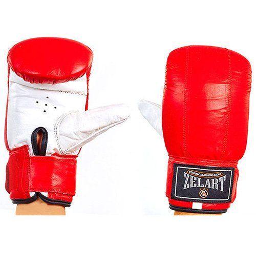 Перчатки снарядные ZB-4001 M Красный (37363028)