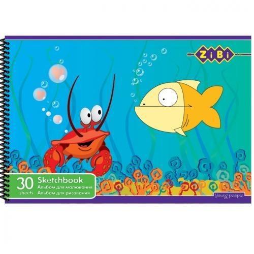 Альбом для рисования А4 30 л. 120 г/м2 н (ZB.1441)