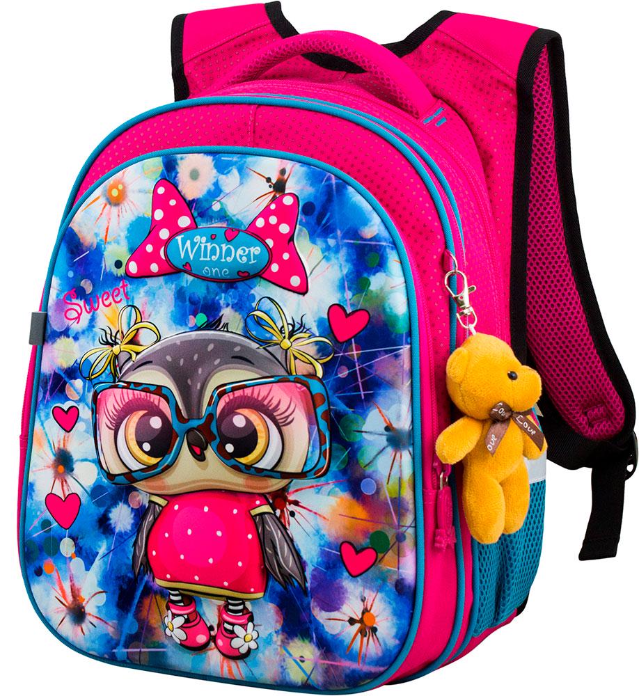 Рюкзак школьный Winner One с ортопедической спинкой 30x16x37 см 17 л (05320176)