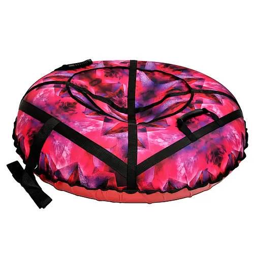 Тюбинг Кристалл 100 см Розовый (24)