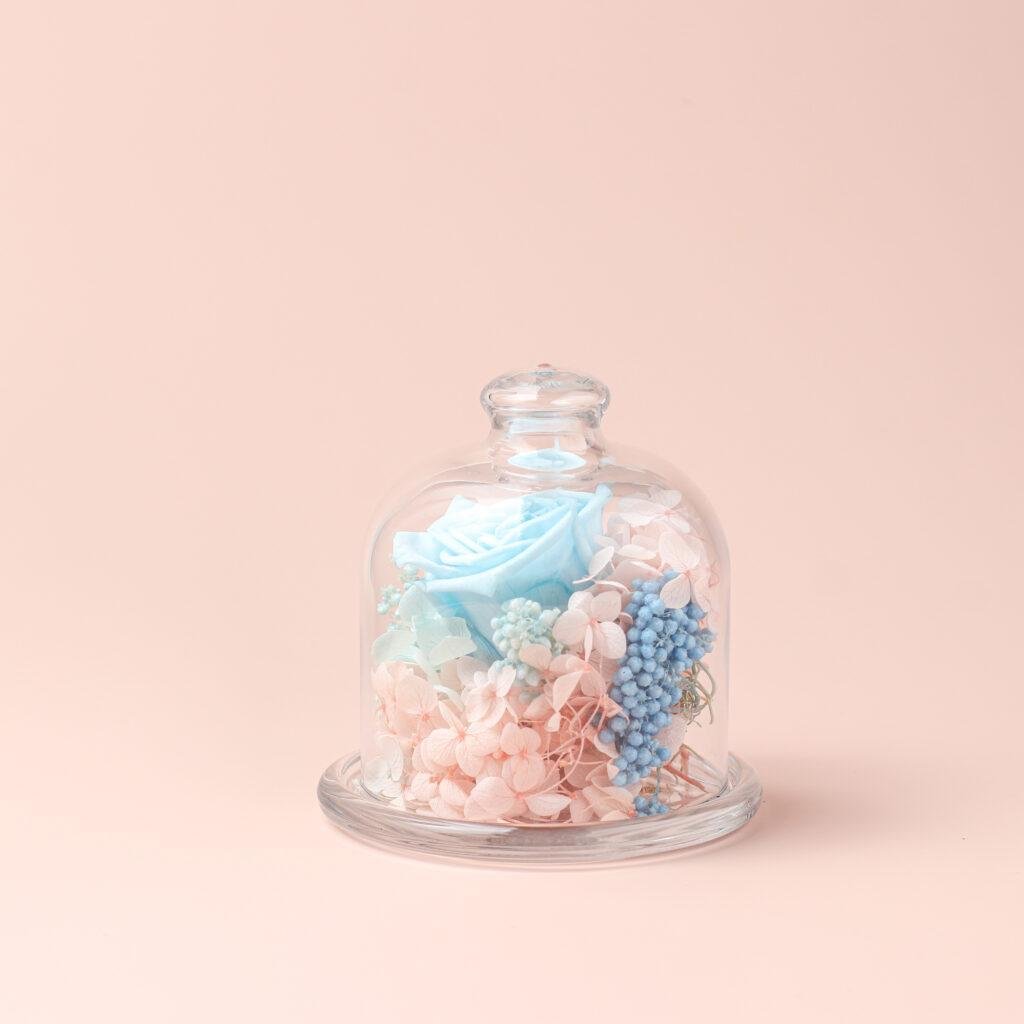 Інтер'єрна композиція в колбі Дівочі мрії 10 см Інтер'єрна композиція в колбі Дівочі мрії 10 см