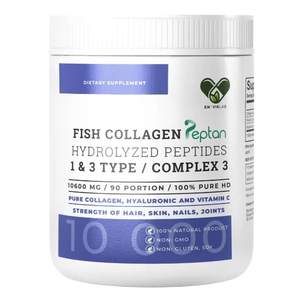 Коллаген En`vie Lab Fish Collagen 10000 Complex 3 90 порций Pure (000026382)