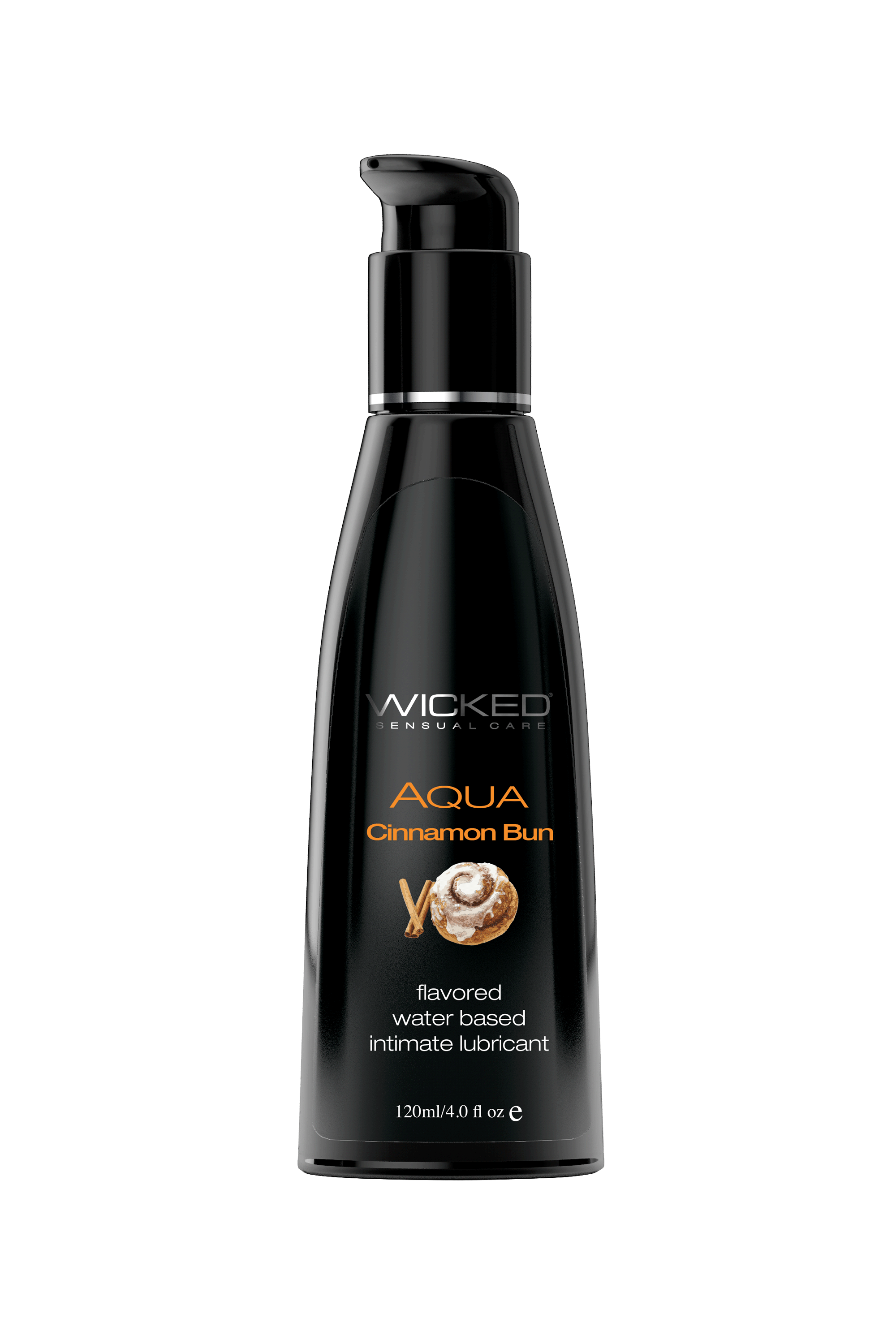 Їстівний лубрикант WICKED AQUA 120 мл зі смаком булочки з корицею