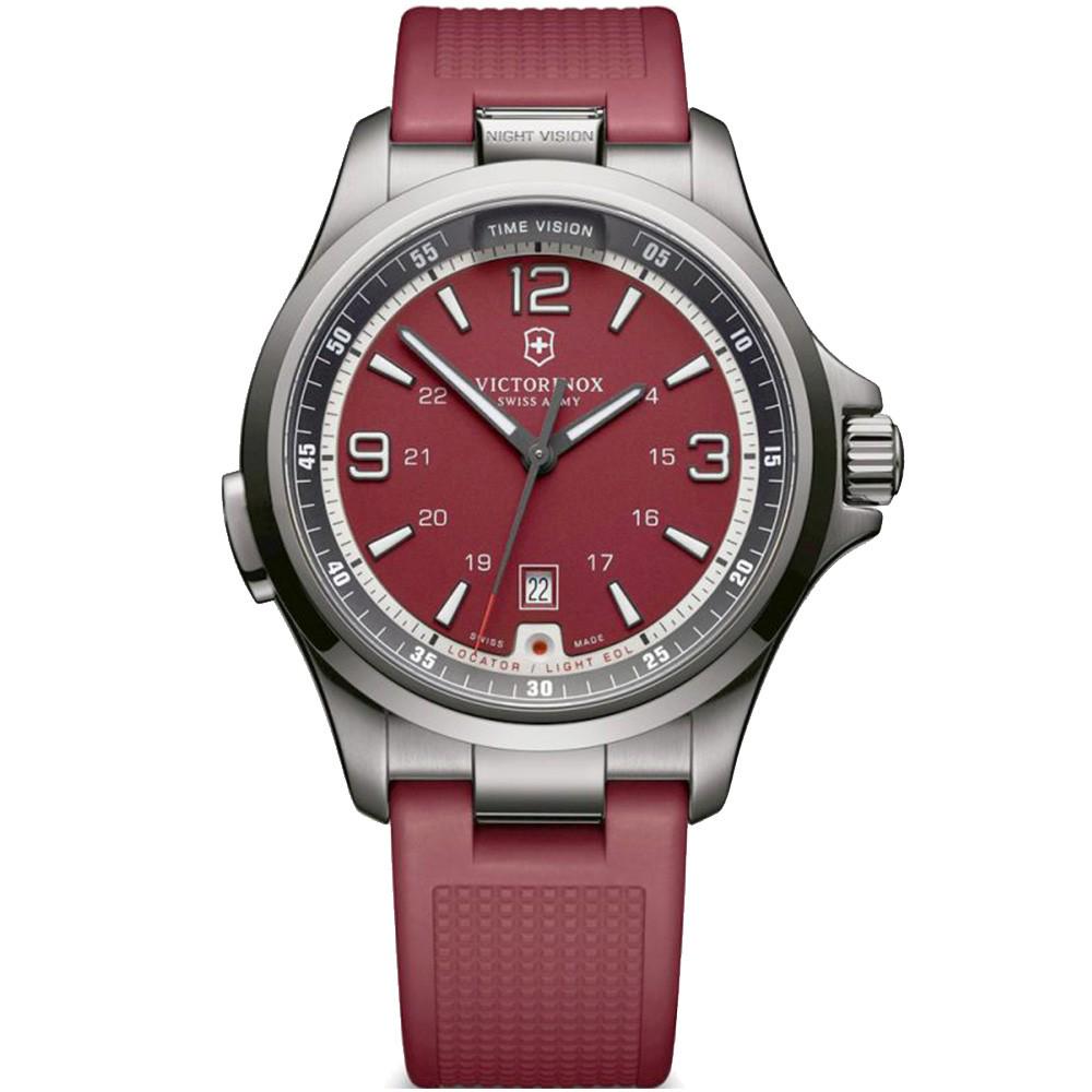 Наручний годинник чоловічий Victorinox Swiss Army Night Vision кварцевий Black (V241717)