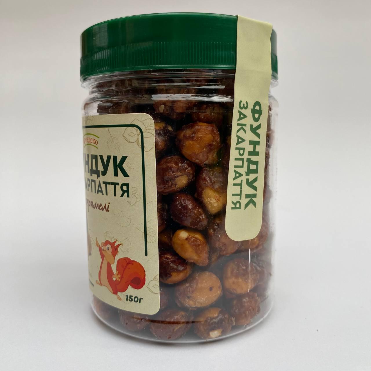 Фундук смажений в карамелі 150 г (12944388) - фото 2