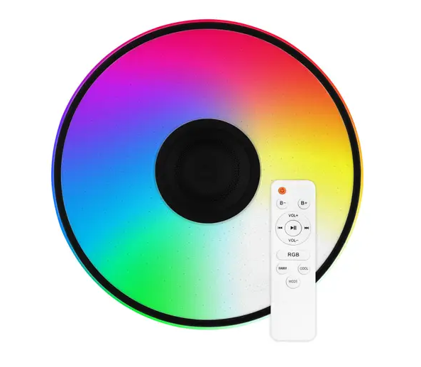 LED-светильник круглый Biom SMART SML-R27-80-M-FRGB 80W 6400 Lm Черный (27712550)
