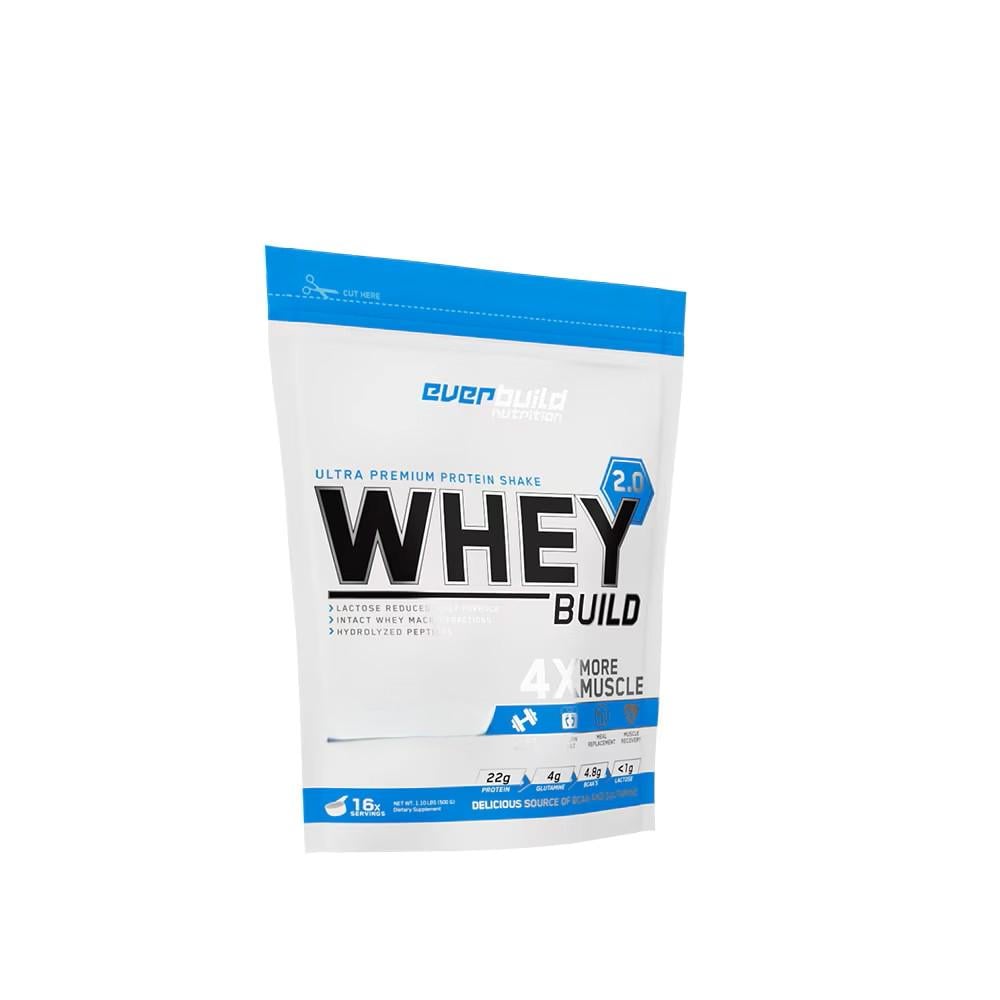 Протеин Everbuild Nutrition Whey Protein Build 2.0 500 г