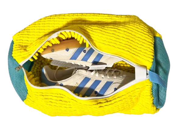 Сумка-мешок на змейке для стирки обуви Желтый (1028) - фото 4 Сумка-мешок на змейке для стирки обуви Желтый (1028) - фото 4