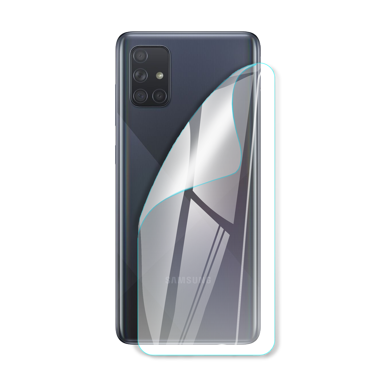 Защитная полиуретанова глянцевая пленка Simple Armor на корпус смартфона Samsung Galaxy A72 (PF-S02CSG-001-039)
