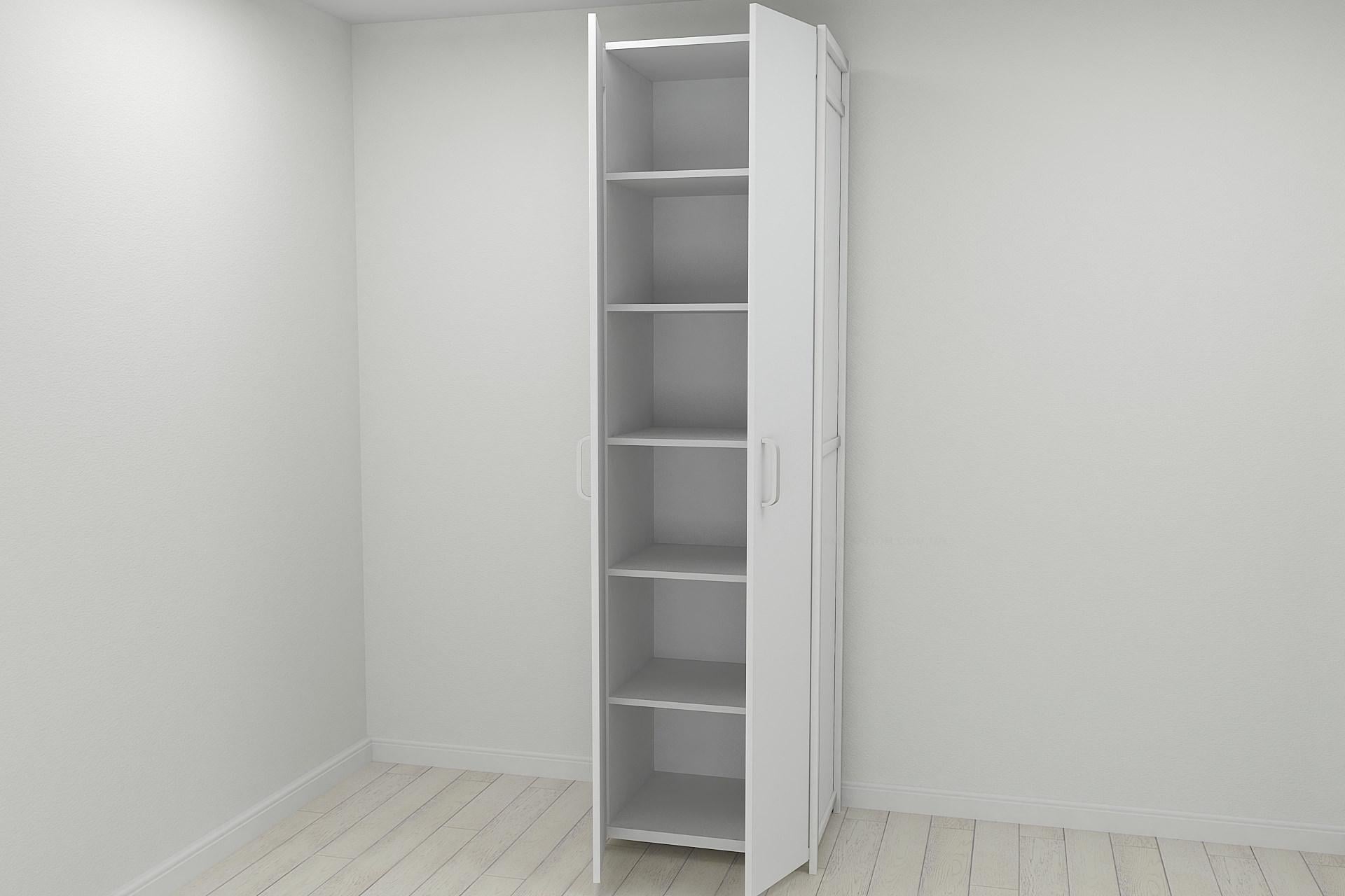 Шкаф-гардероб Ferrum-decor Коннект Уни секция 7 металл/ДСП 16 мм 220x60x50 см Белый (FRD-104567) Шкаф-гардероб Ferrum-decor Коннект Уни секция 7 металл/ДСП 16 мм 220x60x50 см Белый (FRD-104567)