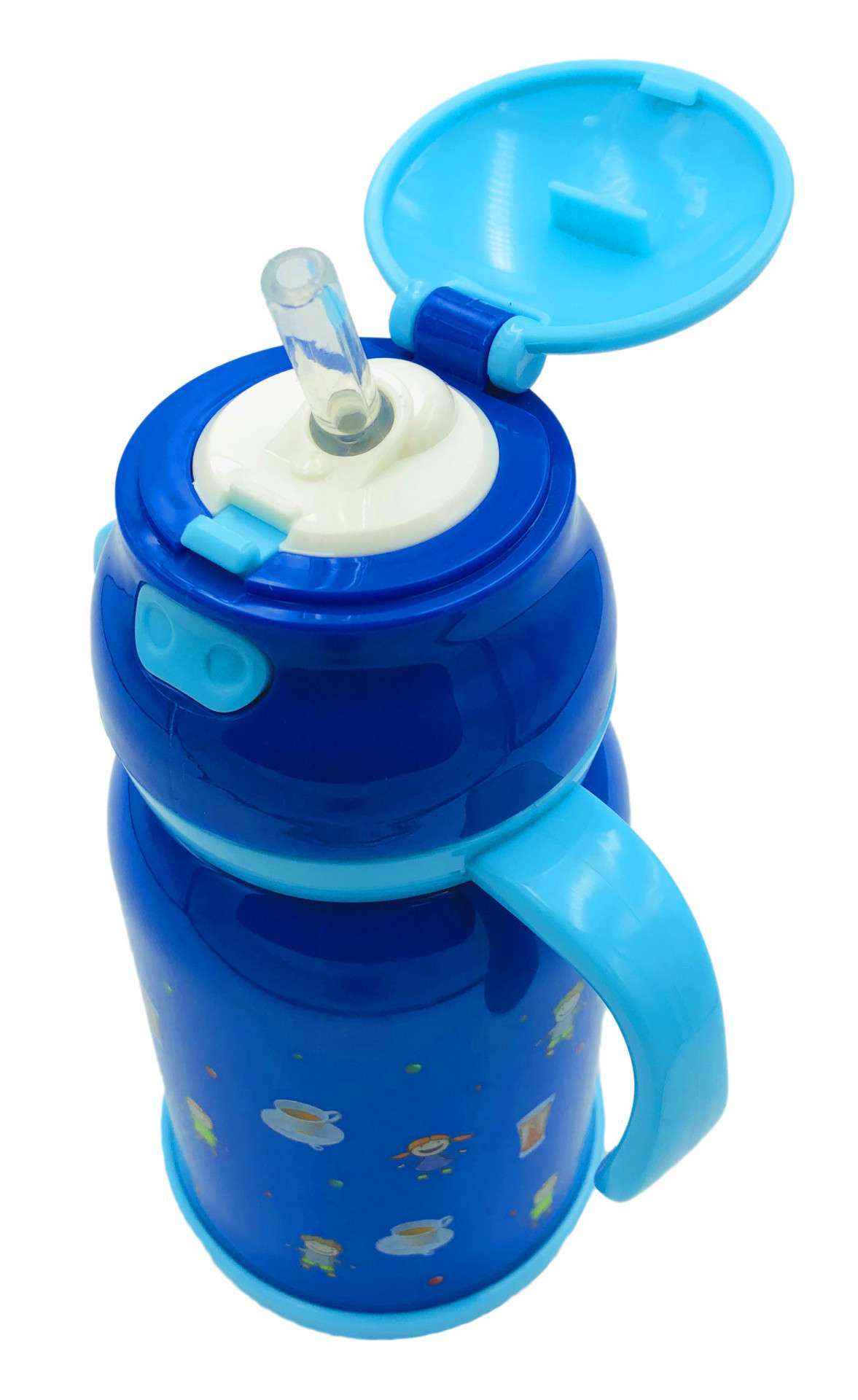 Термос Con Brio CB-383 380 мл Blue (18757) - фото 2 Термос Con Brio CB-383 380 мл Blue (18757) - фото 2